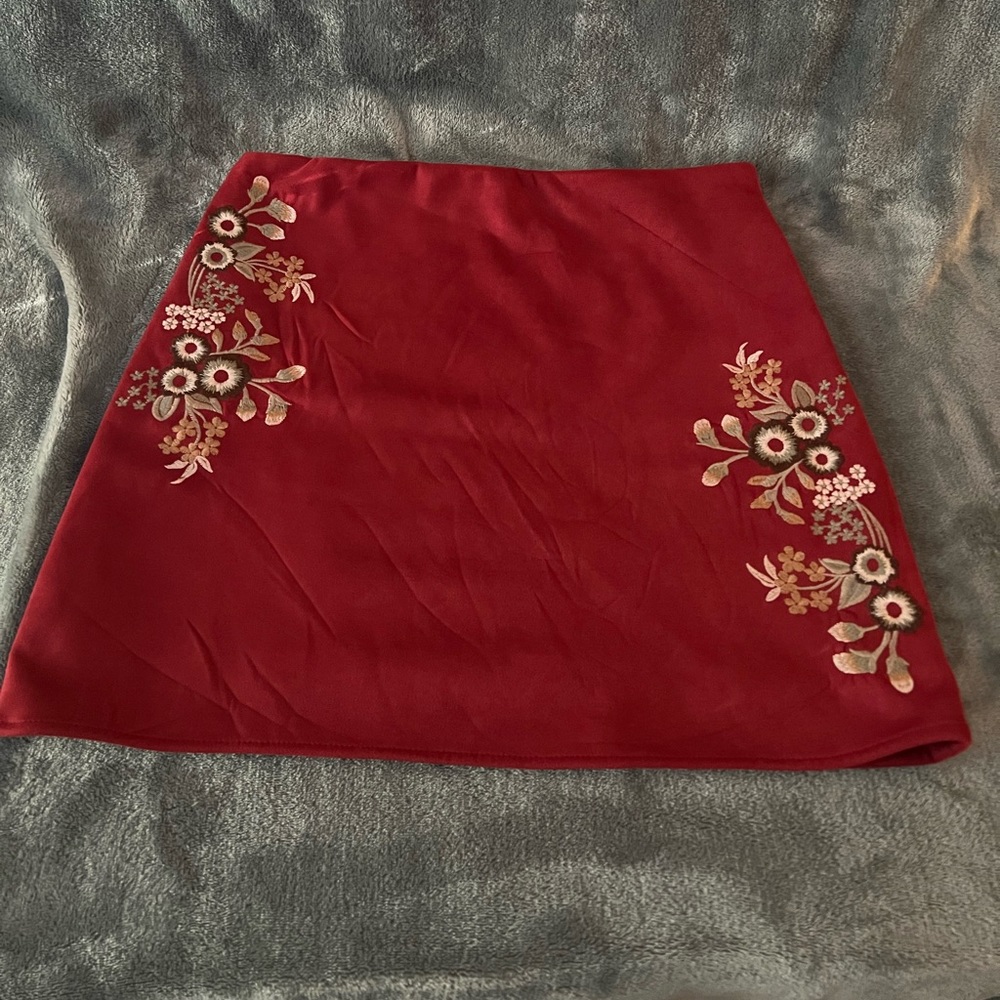 High Waisted Mini Skirt — Francesca’s — LIKE NEW
